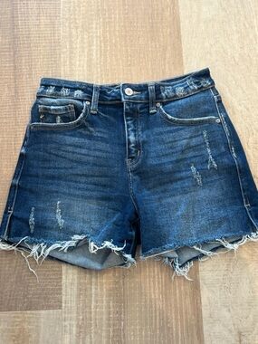KanCan High Rise Denim Shorts